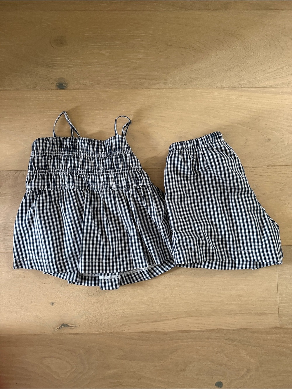 Girls Abercrombie poplin babydoll set